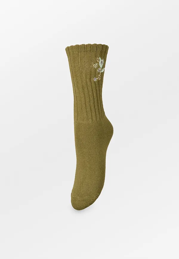 Rosy Cotta Sock