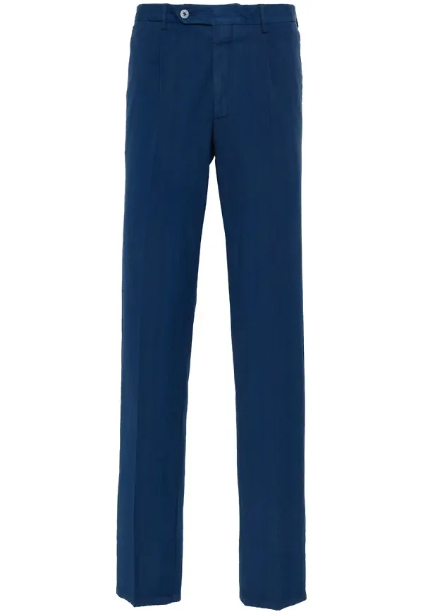 Rota slim fit-byxor - Blå
