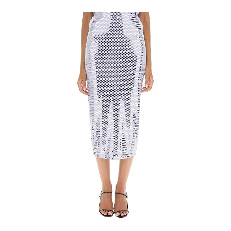 Rotate Birger Christensen Skirt Grå, Dam