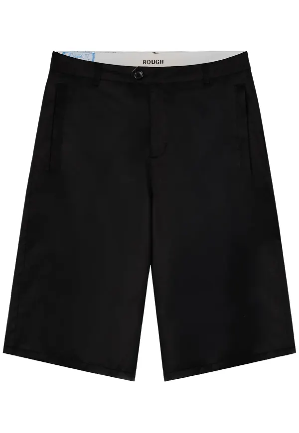ROUGH. skräddade shorts - Svart