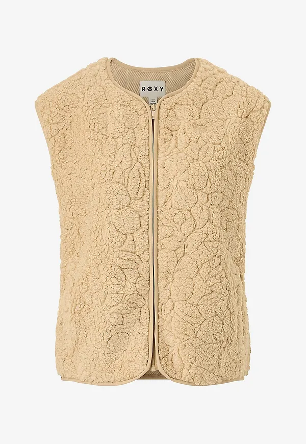Roxy - Teddyväst Best Town Vest - Beige