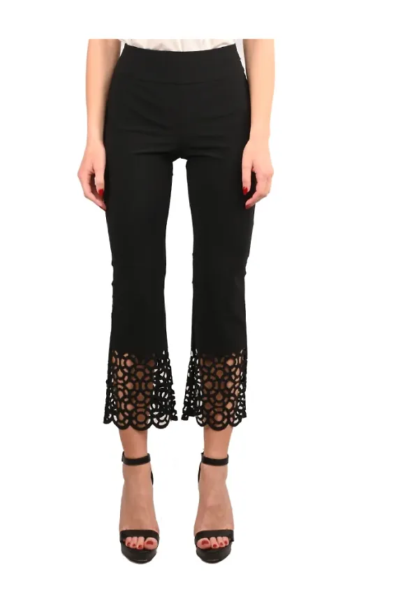 RRD Cropped Trousers Svart, Dam