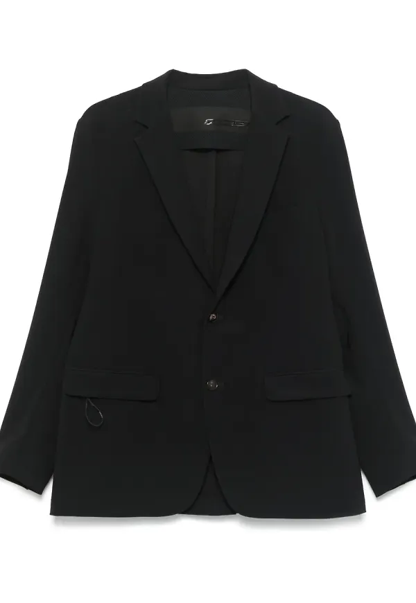 RRD enkelknäppt blazer - Svart