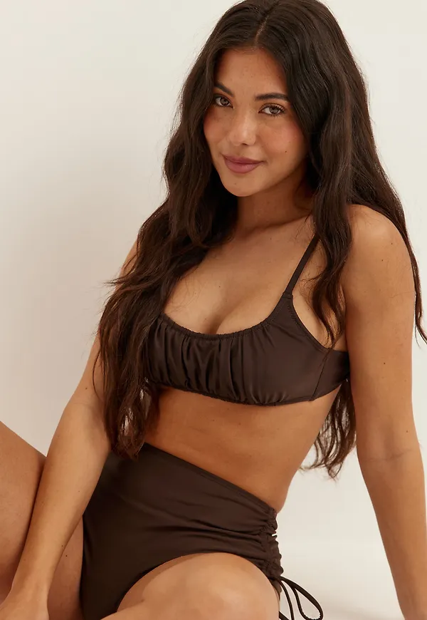 Ruched Bikini Top