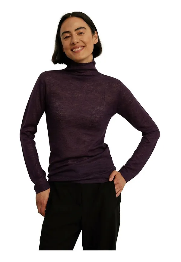 Rue Blanche - Polotröjor - Lila - Dam - Storlek: Xl,L,M,S