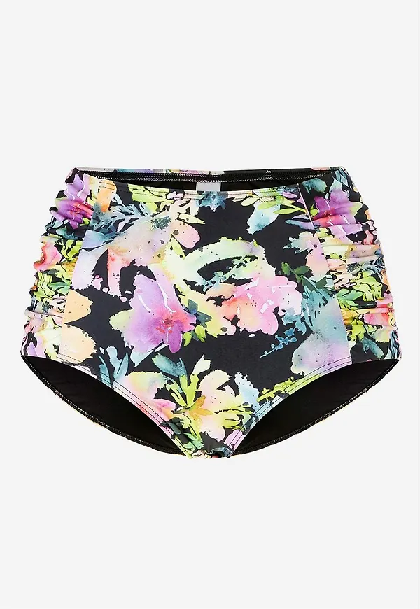 Rynkad bikinitrosa med hög midja