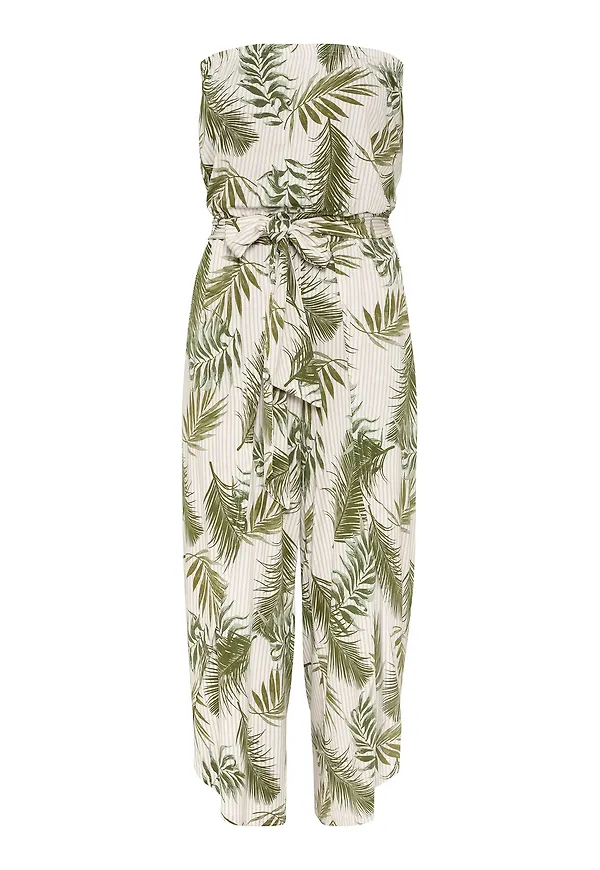 s.Oliver Jumpsuit sand / grön