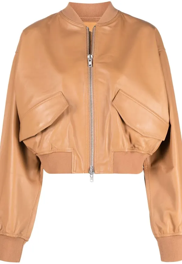 S.W.O.R.D 6.6.44 bomberjacka i oversize-modell - Brun