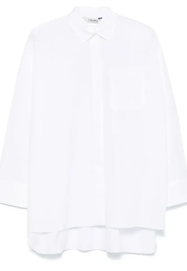 'S Max Mara Gerona skjorta - Vit