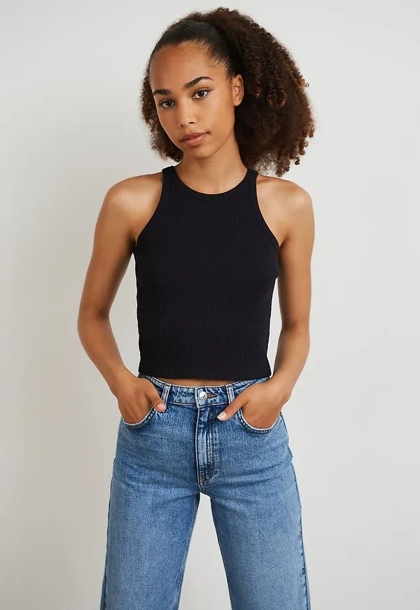 S rib singlet