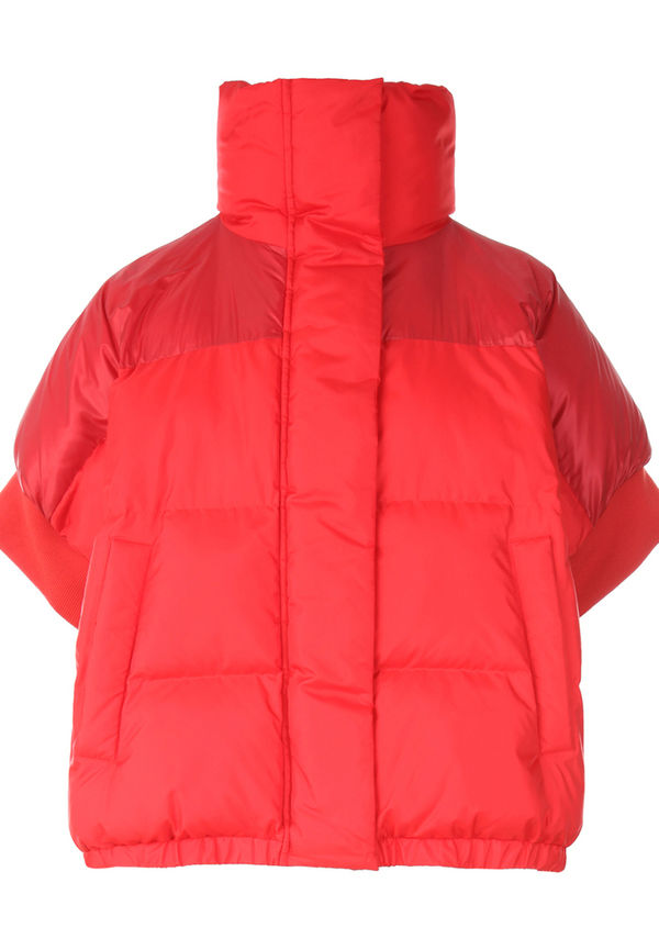 Sacai Padded Jacket Röd, Dam