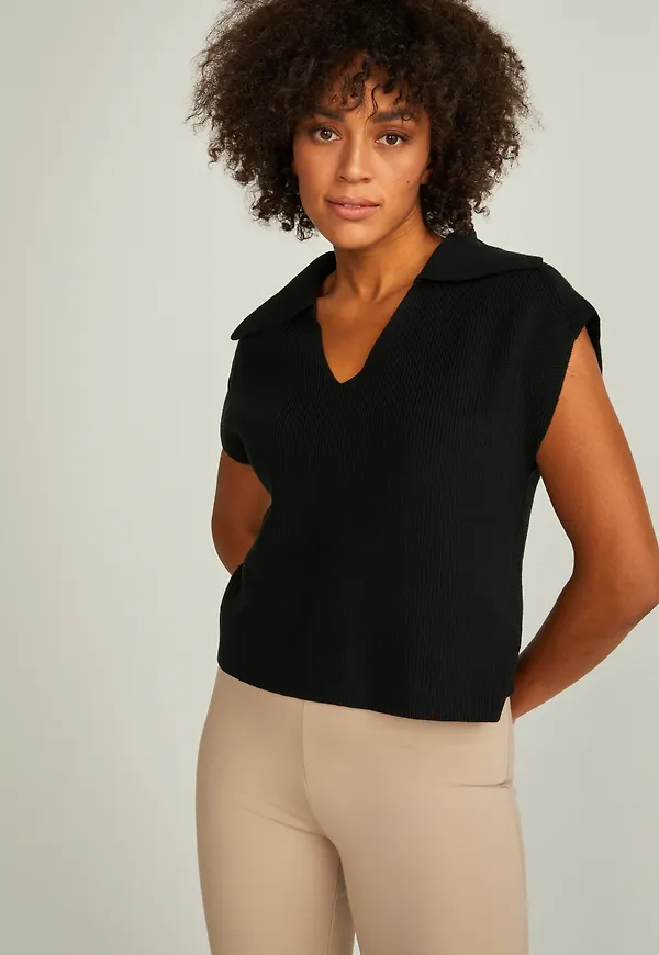 Sadie knitted vest