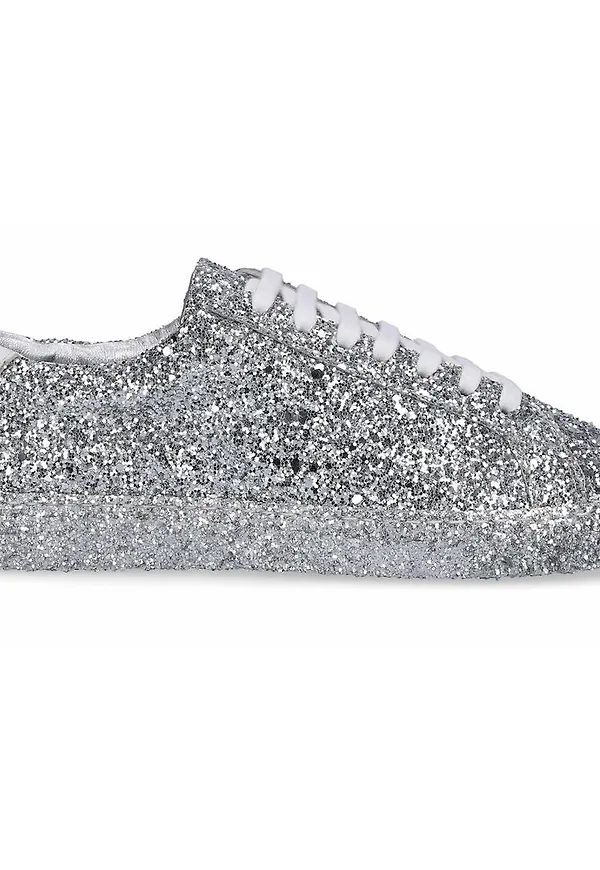 Saint Laurent - Sneakers - Grå - Dam - Storlek: 37 EU