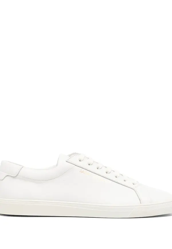 Saint Laurent Andy låga sneakers - Vit
