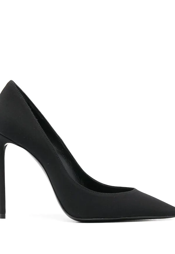 Saint Laurent Anja 105 spetsiga pumps - Svart