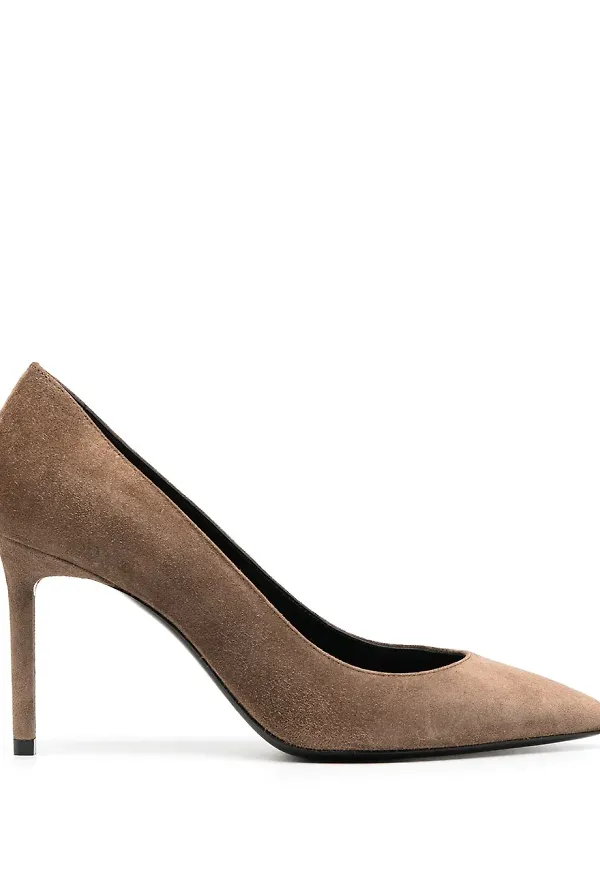 Saint Laurent Anja pumps - Brun