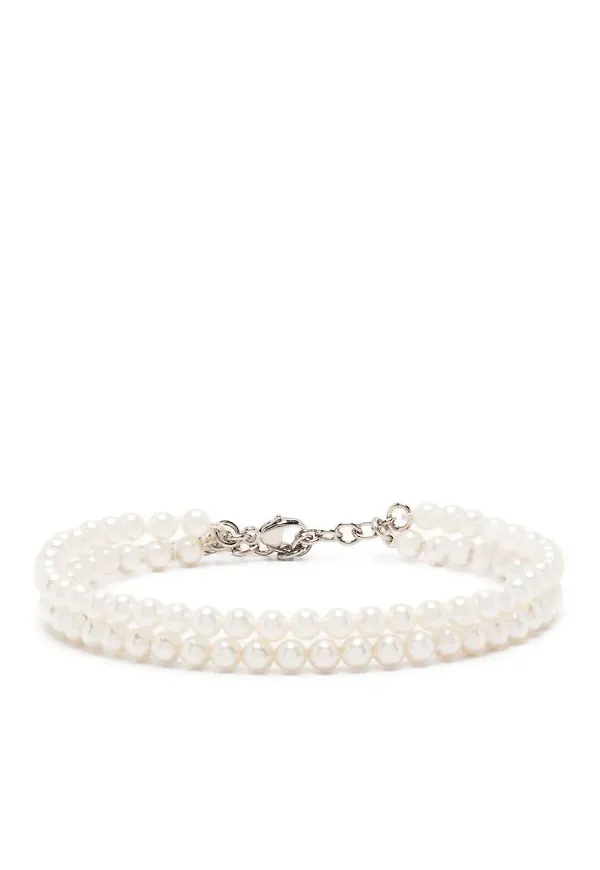 Saint Laurent armband med dubbla remmar - Neutral