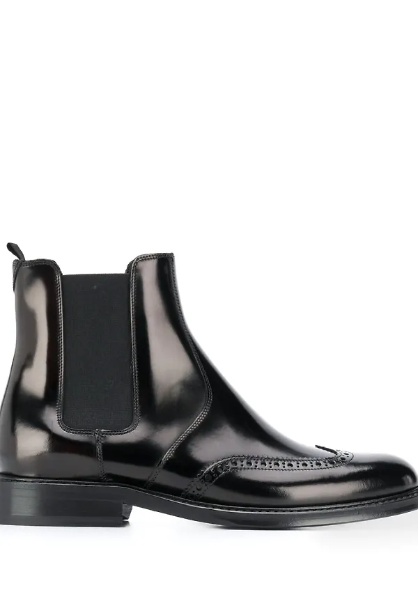 Saint Laurent Army Chelsea-boots - Svart