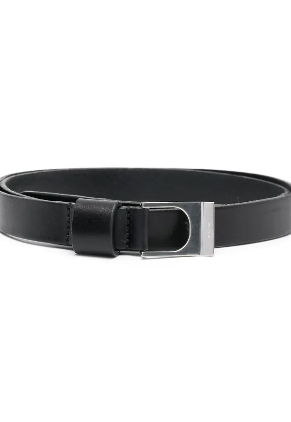 Saint Laurent bälte med spänne - Svart