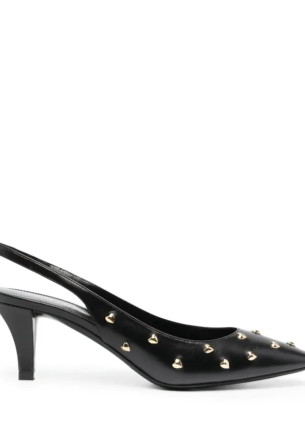 Saint Laurent Carole 60 slingback-pumps - Svart