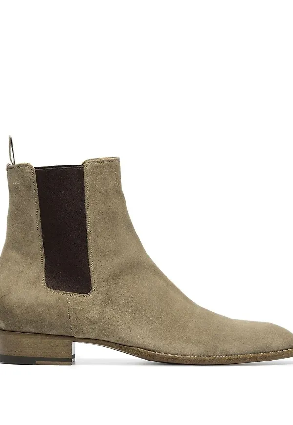 Saint Laurent Chelsea-boots - Neutral