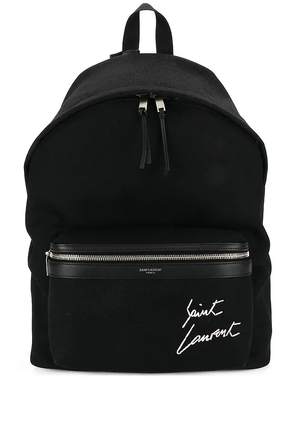 Saint Laurent City ryggsäck - Svart