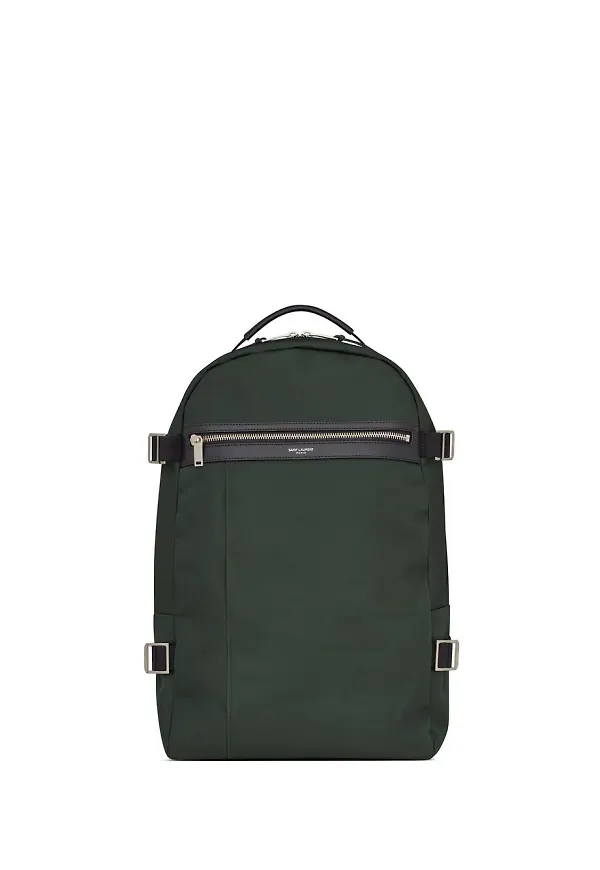 Saint Laurent City Trekking ryggsäck - Grön