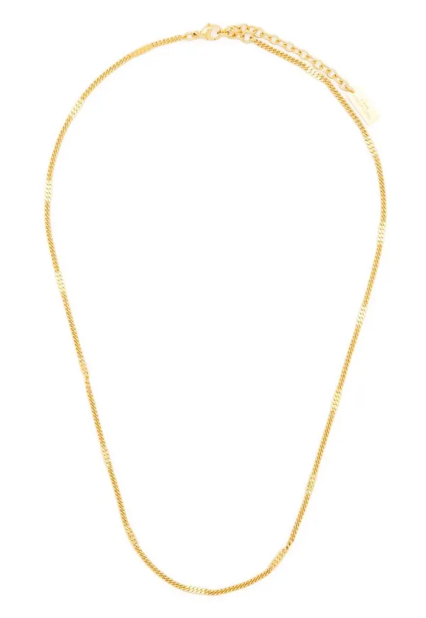 Saint Laurent Collier kedjehalsband - Guldfärgad