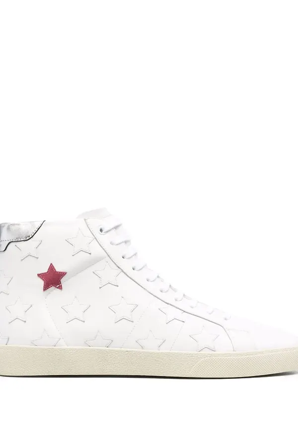 Saint Laurent Court Classic SL 02 California sneakers - Vit