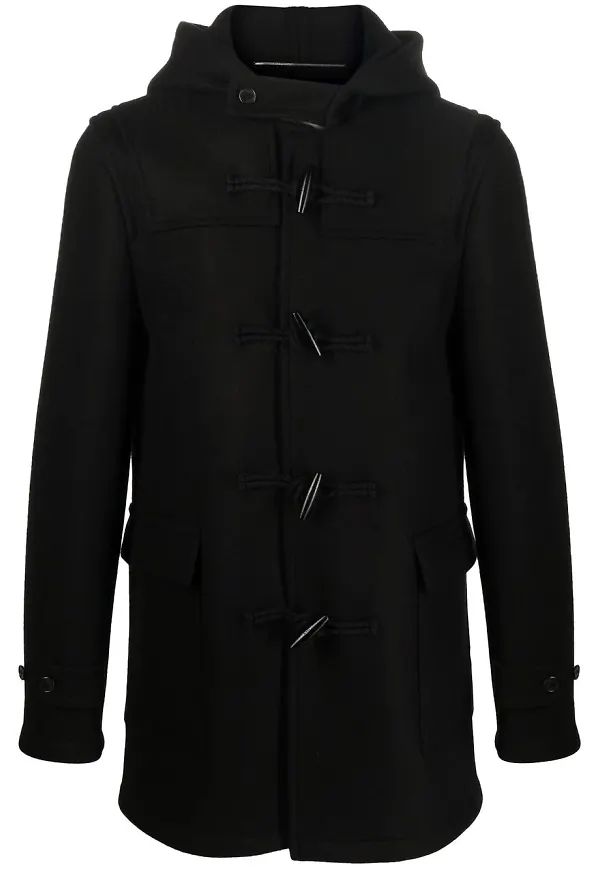 Saint Laurent duffel med huva - Svart