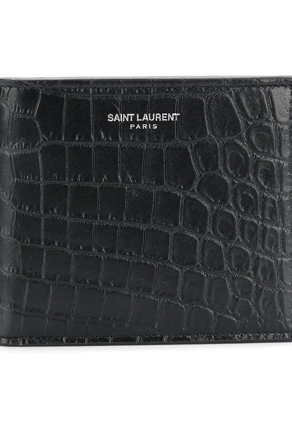 Saint Laurent East/West plånbok - Svart