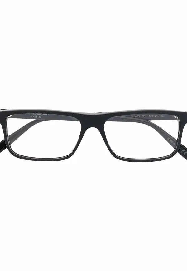 Saint Laurent Eyewear fyrkantiga glasögon - Svart