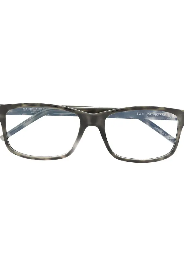 Saint Laurent Eyewear fyrkantiga glasögon - Grå