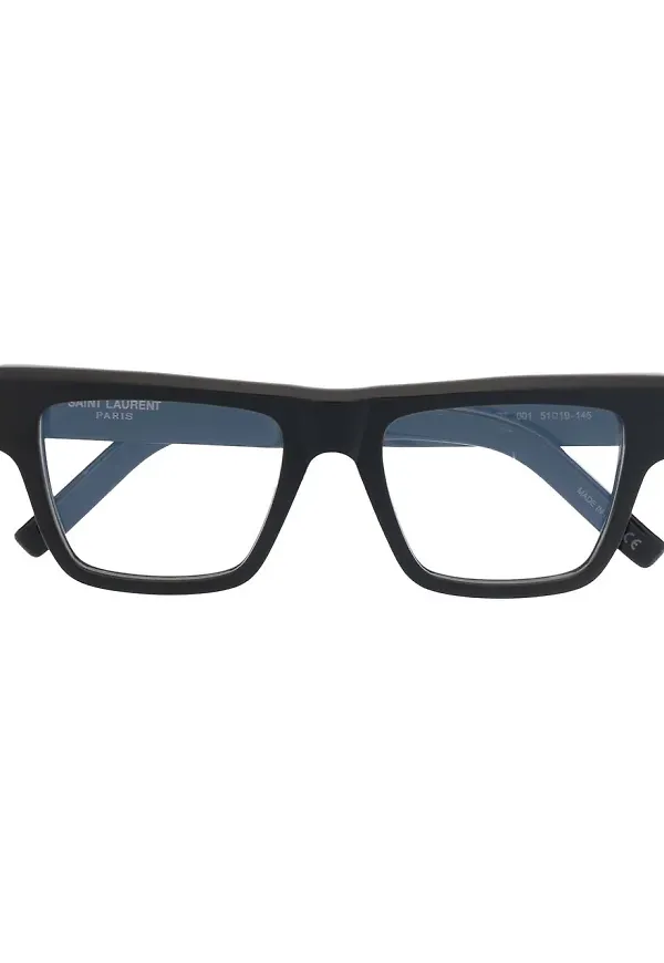Saint Laurent Eyewear fyrkantiga glasögon - Svart