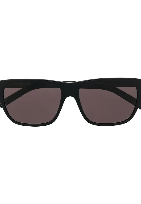 Saint Laurent Eyewear fyrkantiga solglasögon - Svart