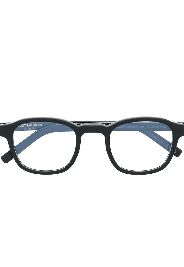 Saint Laurent Eyewear Limo fyrkantiga glasögon - Svart