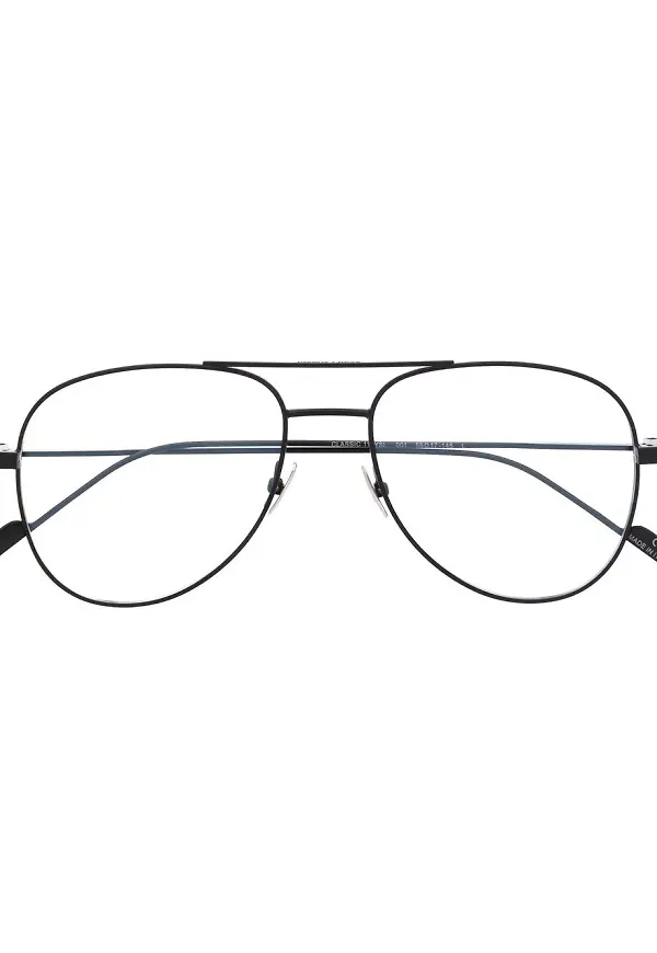 Saint Laurent Eyewear pilotglasögon - Svart