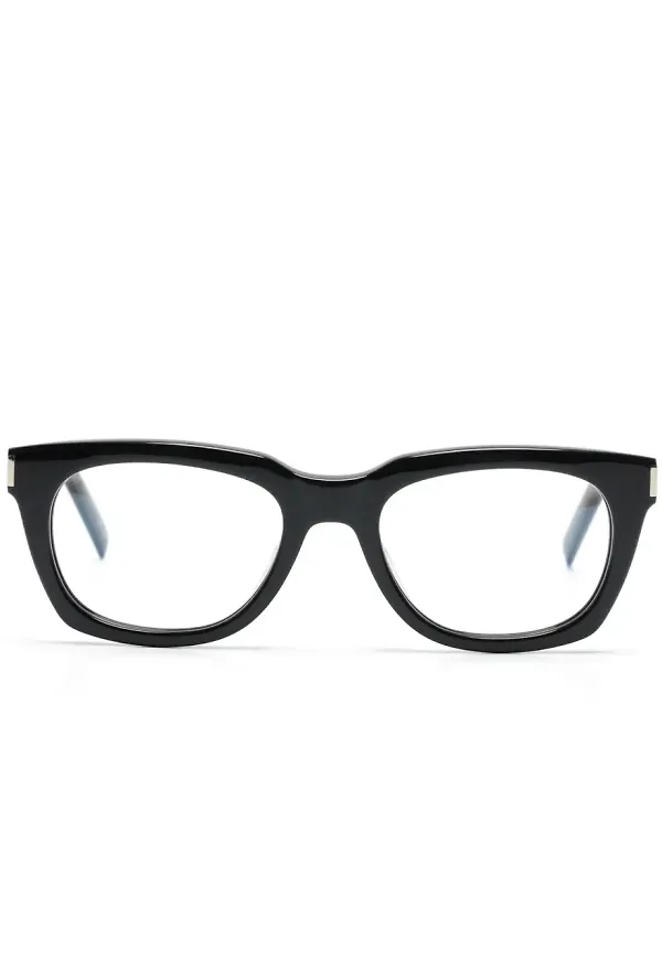 Saint Laurent Eyewear rektangulära glasögon - Svart
