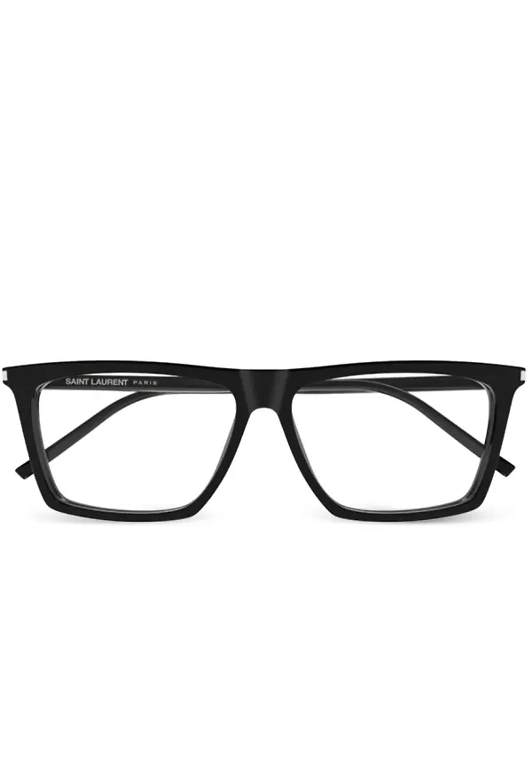 Saint Laurent Eyewear rektangulära glasögon - Svart