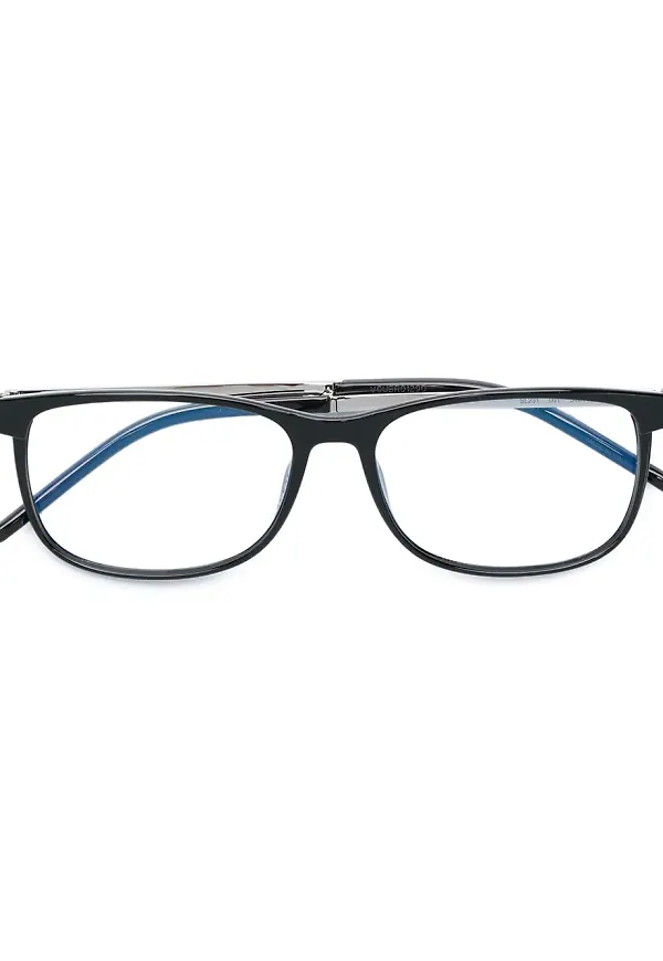 Saint Laurent Eyewear rektangulära glasögon - Svart