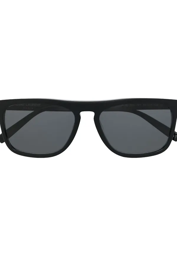 Saint Laurent Eyewear rektangulära solglasögon - Svart
