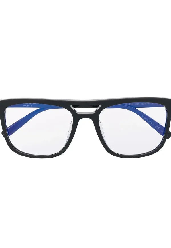 Saint Laurent Eyewear SL 455 fyrkantiga glasögon - Svart