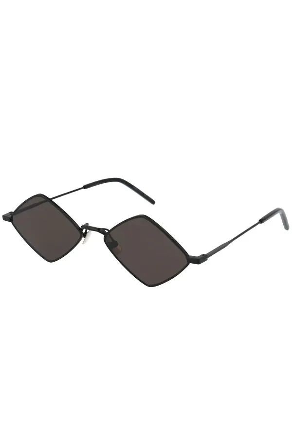 Saint Laurent Eyewear solglasögon med geometriska bågar - Svart