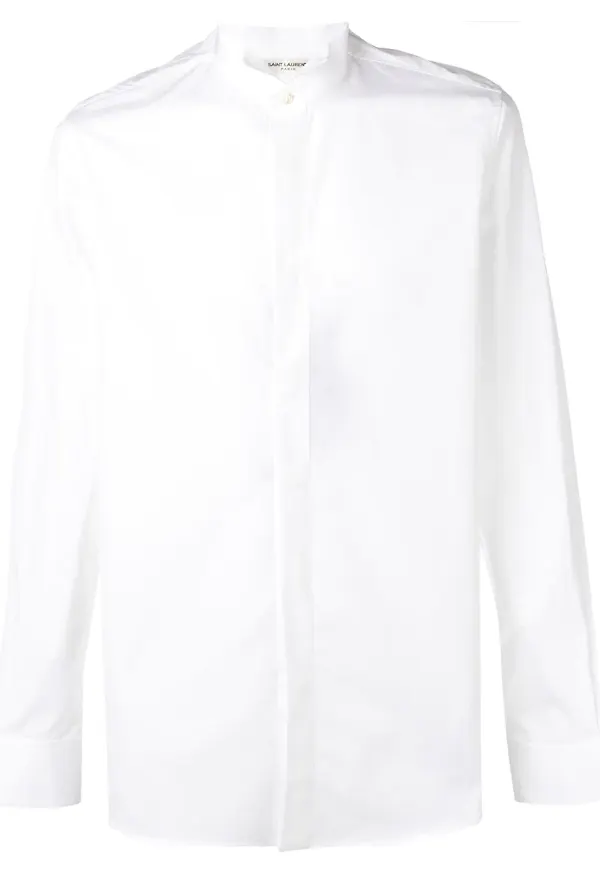 Saint Laurent finskjorta - Vit
