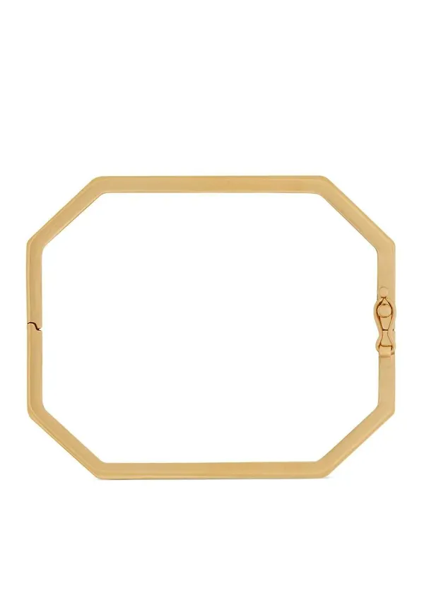 Saint Laurent geometriskt armband - Guldfärgad