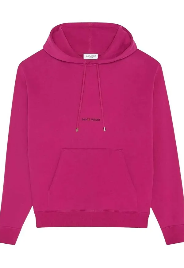 Saint Laurent Hoodies Rosa, Dam