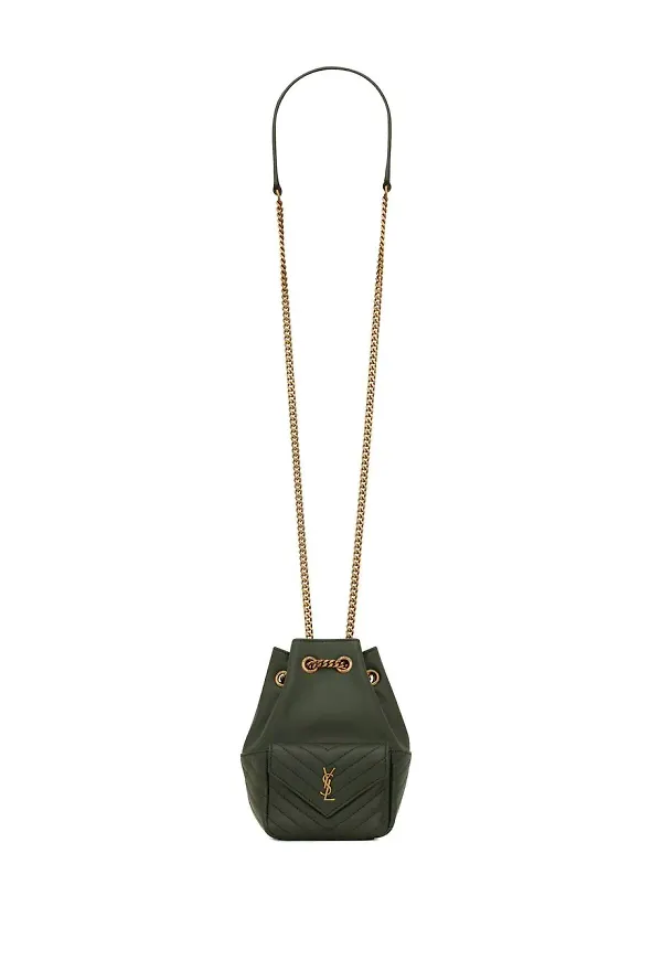 Saint Laurent Joe bucketbag - Grön