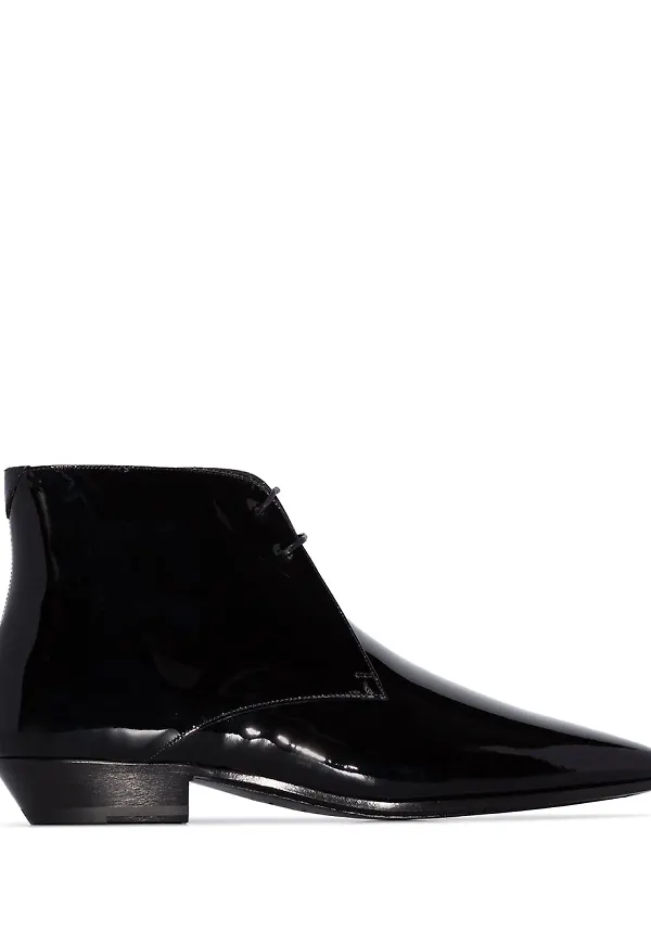 Saint Laurent Jonas stövletter - Svart