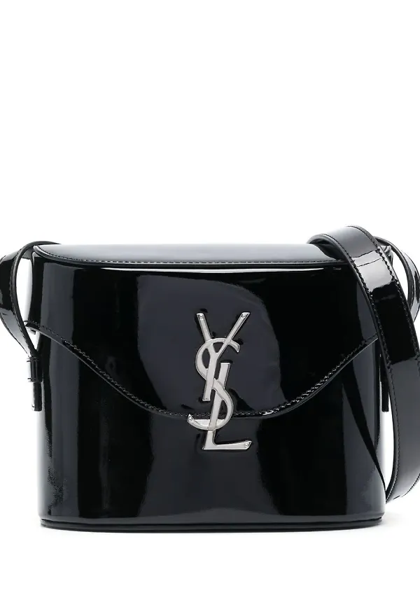 Saint Laurent June axelväska - Svart