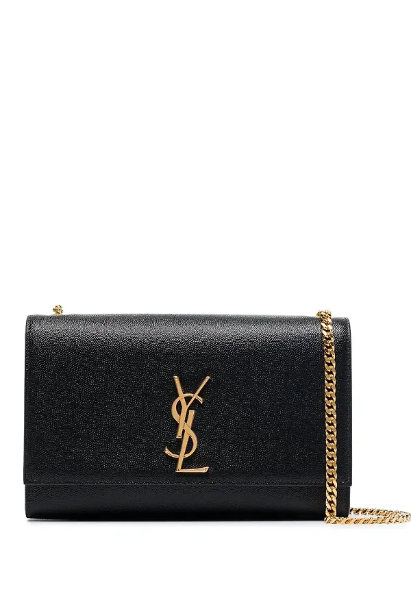 Saint Laurent Kate axelväska - Svart